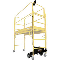 Syst&egrave;me de motorisation pour &eacute;chafaudage Climb-N-Go Les Distributions ICE