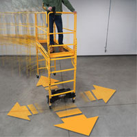 Syst&egrave;me de motorisation pour &eacute;chafaudage Climb-N-Go Les Distributions ICE