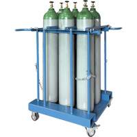 Support de rangement pour 6 cylindres pour chariot &eacute;l&eacute;vateur Les Distributions ICE