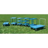 Chariot &agrave; plateforme robuste, 48" lo x 24" la x Capacit&eacute; 1200 lb, Roues en Anticrevaison Les Distributions ICE