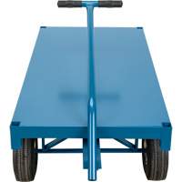Chariot de ramassage &agrave; plateforme pour l'ext&eacute;rieur, 24" la x 48" la x Capacit&eacute; 1000 lb Les Distributions ICE