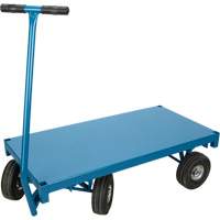 Chariot de ramassage &agrave; plateforme pour l'ext&eacute;rieur, 24" la x 48" la x Capacit&eacute; 1000 lb Les Distributions ICE