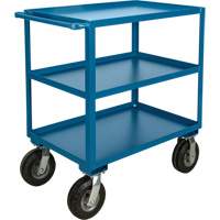 Outdoor Shelf Cart, 3 Tiers, 18" W x 39" H x 33" D, 1200 lbs. Capacity Les Distributions ICE