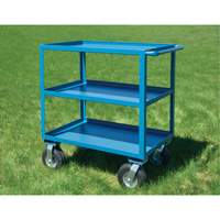 Outdoor Shelf Cart, 3 Tiers, 18" W x 39" H x 33" D, 1200 lbs. Capacity Les Distributions ICE
