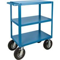 Outdoor Shelf Cart, 3 Tiers, 18" W x 39" H x 33" D, 1200 lbs. Capacity Les Distributions ICE