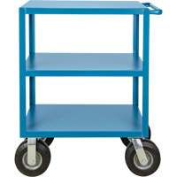 Outdoor Shelf Cart, 3 Tiers, 18" W x 39" H x 33" D, 1200 lbs. Capacity Les Distributions ICE