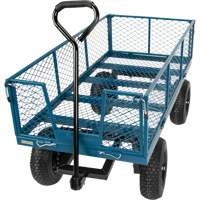 Wagon avec c&ocirc;t&eacute;s rabattables, 24" la x 48" la x Capacit&eacute; 800 lb Les Distributions ICE