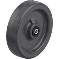 Roues ph&eacute;noliques pleines noires Les Distributions ICE