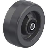 Roues ph&eacute;noliques pleines noires Les Distributions ICE