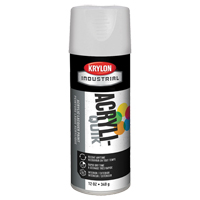 Industrial Acryli-Quik Lacquer, White, Gloss, 12 oz., Aerosol Can Les Distributions ICE