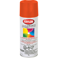 Fluorescent Spray Paint, Fluorescent Red/Orange, 11 oz., Aerosol Can Les Distributions ICE