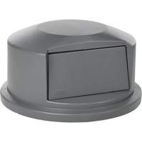 Round Brute&reg; Tops, Dome Lid, Plastic/Polyethylene, Fits Container Size: 24" Dia. Les Distributions ICE