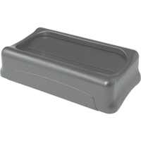 Slim Jim&reg; Top, Swing Lid, Plastic, Fits Container Size: 22" x 11" Les Distributions ICE