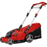 Tondeuse &agrave; gazon sans fil, Pouss&eacute;e, &agrave; pile, Largeur de coupe 17" Les Distributions ICE
