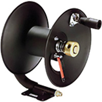 High Pressure Carry Handle Hose Reel, 100', Steel Les Distributions ICE