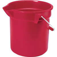 Seau Brute, Capacit&eacute; de 3.5 gal. US (14 pintes), Rouge Les Distributions ICE