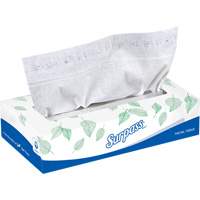 Mouchoirs Surpass, 2 pli, 8,3" lo x 7,8" la, 100 feuilles/boîte Les Distributions ICE