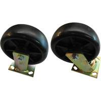 Steel Self-Dumping Hoppers - Caster Sets For Hoppers Les Distributions ICE