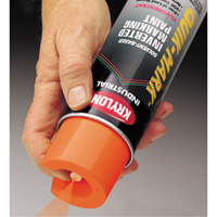 Industrial Quik-Mark Solvent-Based Inverted Marking Paint, 17 oz., Aerosol Can Les Distributions ICE