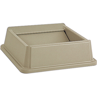 Untouchable&reg; Containers, Swing Lid, Plastic/Polyethylene, Fits Container Size: 19-3/4"x 19-3/4" Les Distributions ICE