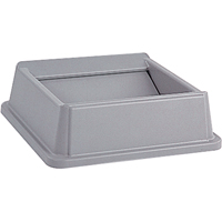 Untouchable&reg; Containers, Swing Lid, Plastic/Polyethylene, Fits Container Size: 19-3/4"x 19-3/4" Les Distributions ICE