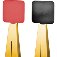 Traffic Cone Lock-In Sign Les Distributions ICE