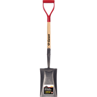 Pro Garden Spade, Wood, Forged Steel Blade, D-Grip Handle, 25-1/2" Long Les Distributions ICE