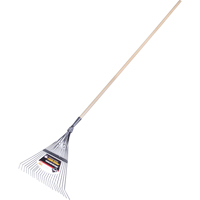 Pro Fan Rake, 24" Blade, 22 Tines, Hardwood Handle, Steel Blade Les Distributions ICE