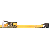 Tendeurs d'arrimage &agrave; cliquet, Crochet plat, 2" , 30' , Charge d'utilisation max. 3335 lb (1513 kg) Les Distributions ICE