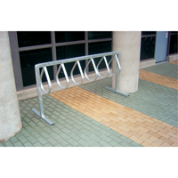 Style Bicycle Rack, Galvanized Steel, 12 Bike Capacity Les Distributions ICE