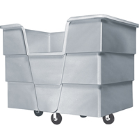 Chariot Starcart jumbo, Poly&eacute;thyl&egrave;ne, 65" lo x 45" la x 54" h, Volume 60 pi³, Capacit&eacute; 1500 lb Les Distributions ICE