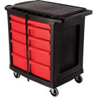 5-Drawer Mobile Work Centre, Plastic Surface Les Distributions ICE