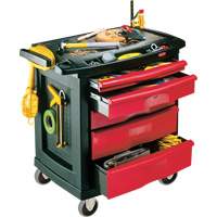 5-Drawer Mobile Work Centre, Plastic Surface Les Distributions ICE