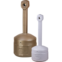 Cendriers Smoker's Cease-Fire, Sur pied, Plastique, Capacit&eacute; 4 gal. US, Hauteur 38-1/2" Les Distributions ICE