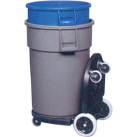 Socle roulant Tandem Brute, Noir Les Distributions ICE