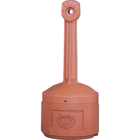 Cendriers Smoker's Cease-Fire, Sur pied, Plastique, Capacit&eacute; 4 gal. US, Hauteur 38-1/2" Les Distributions ICE