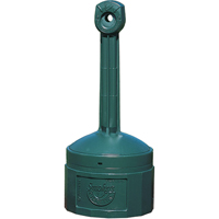 Cendriers Smoker's Cease-Fire, Sur pied, Plastique, Capacit&eacute; 4 gal. US, Hauteur 38-1/2" Les Distributions ICE