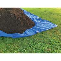 Tarp, Standard Duty, Blue, 7' x 5' x 4 mils Les Distributions ICE