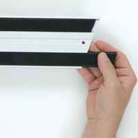 Jeu de bandes autoagrippantes de rechange pour support de vadrouille &agrave; &eacute;pousseter &agrave; raccord rapide, 24" Les Distributions ICE