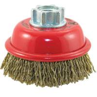 Brosse-boisseau &agrave; fils ondul&eacute;s MAXI-CRIMPED de premi&egrave;re qualit&eacute; Les Distributions ICE