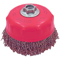 Brosse-boisseau &agrave; fils ondul&eacute;s MAXI-CRIMPED de premi&egrave;re qualit&eacute; Les Distributions ICE