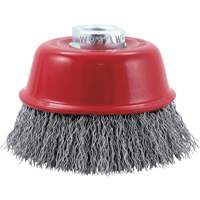 Brosse-boisseau &agrave; fils cr&ecirc;p&eacute;s, 3-1/4", Fils 0,014" Les Distributions ICE