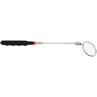 Round Face Telescopic Mirror, Circular, 2-1/4" L x 2-1/4" W, Telescopic Les Distributions ICE
