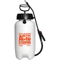 Pulv&eacute;risateurs industriels r&eacute;sistants &agrave; l'acide, 2 gal. (7,6 L), Plastique, Lance de 12" Les Distributions ICE