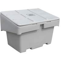Salt Sand Container SOS, 48" x 33" x 34", 18.5 cu. Ft., Grey Les Distributions ICE