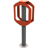 Bike Stop Bike Racks, Steel, 2 Bike Capacity Les Distributions ICE