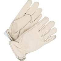 Ladies Insulated Driver Gloves, 8, Grain Cowhide Palm, Fleece Inner Lining Les Distributions ICE