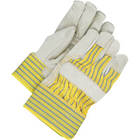 Gants d'ajusteur avec paume renforc&eacute;e, Taille unique, Paume en Cuir fleur de vache, Doublure en Molleton Les Distributions ICE