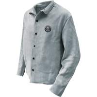 Veste de soudeur, Cuir, 2T-Grand, Gris Les Distributions ICE