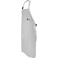 Tablier de soudage en cuir, Salopette, 52" lo, Gris perle Les Distributions ICE